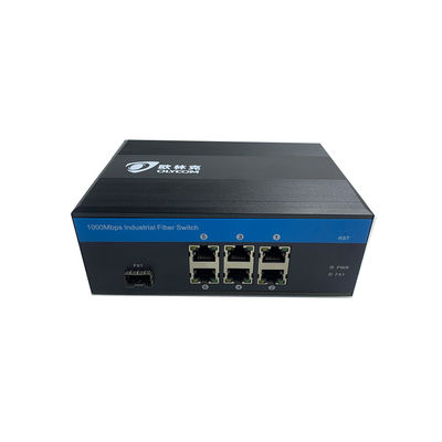 6-portowy 40-gigabitowy przełącznik Ethernet, przełącznik szyny Ethernet 9-36VDC