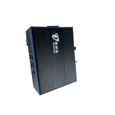 Przełącznik sieciowy IP40 POE Gigabit Ethernet do trudnych warunków zewnętrznych