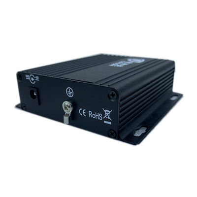 40-kilometrowy konwerter światłowodowy 512 MHZ jednomodowy wideo audio do systemu monitorowania