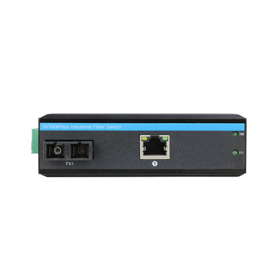 Konwerter mediów 4KV Fast Ethernet, konwerter mediów światłowodowych z automatycznym wykrywaniem Gigabit Ethernet
