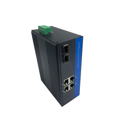 Wytrzymały przełącznik Gigabit Ethernet Zasilany przez Poe 4 porty RJ45 Nadmiarowe wejścia zasilania