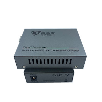 Konwerter światłowodowy LC SFP POE jednomodowy 10/100/1000M do kamer IP