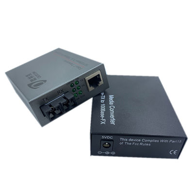 10/100M POE PSE Światłowodowy konwerter mediów Ethernet 48V SC Dual Fibre dla IPC