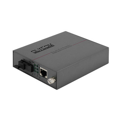 1600-bajtowy konwerter Fast Ethernet na Gigabit Ethernet, 100-kilometrowy konwerter mediów jednomodowych