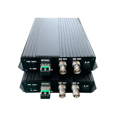 Port BNC Optyczny nadajnik i odbiornik wideo 3G-SDI z 2 wyjściami SDI DC12V SFP