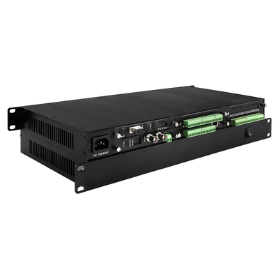 3g-Sdi Video 6-kanałowy konwerter Ethernet przez światłowody Dwukierunkowe zamknięcie stykowe Rs232 1u Rack