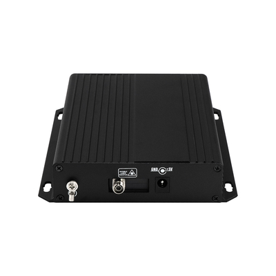 Analogowe wideo Bidi RS232 Data 10/100M Ethernet Media Converter DC5V 40km FC Fiber