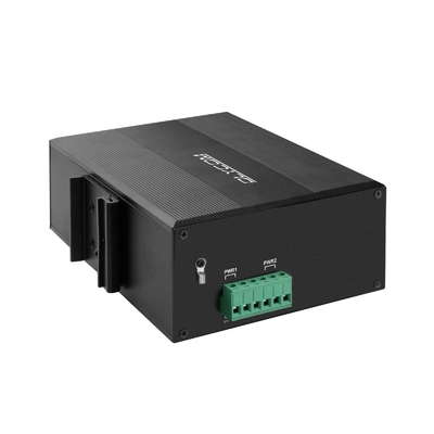 10-portowy zarządzalny przełącznik światłowodowy L2 z IGMP Snooping VLAN QoS STP RSTP