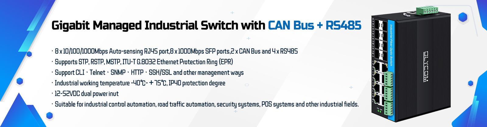 Jakość Przemysłowy przełącznik sieciowy fabryka