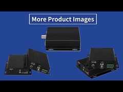 1ch video 1ch data AHD CVI TVI video to fiber media converter