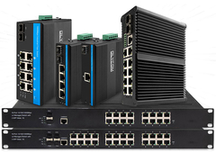 Zarządzalne przełączniki PoE OIycom 30W/60W/90W DIN