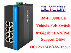 Przełącznik PoE Olycom 8-port Gigabit Vehicle