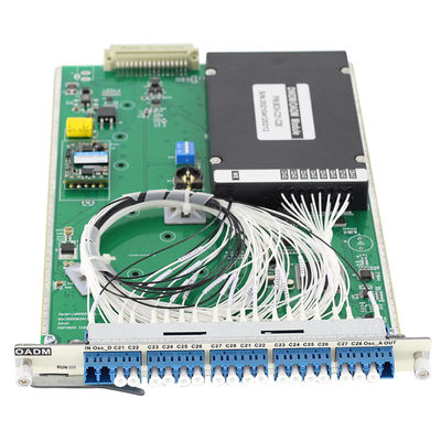 Jakość  8 Port Optical Add Drop Multiplexing OADM Card CWDM DWDM C21~C28 Plug And Play fabryka
