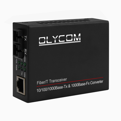 500m 850nm wielomodowy podwójny konwerter mediów światłowodowych 10/100/1000M Sieć Ethernet