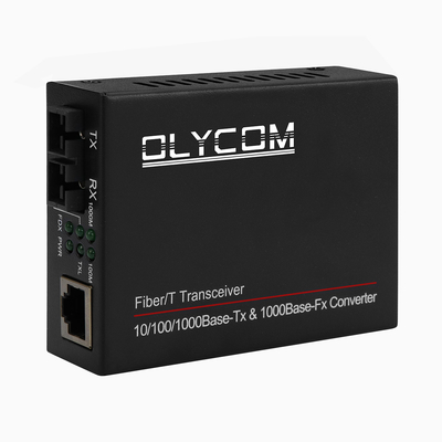 Konwerter multimodowy Gigabit Network Dual Fiber 850nm Unmanaged DC5V
