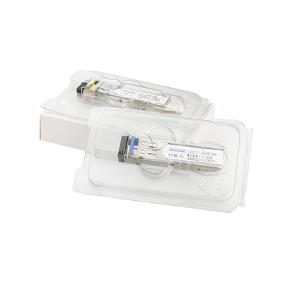 1.25G Moduł SFP jednowarunkowy LC Port 20KM 1310/1550nm WDM DDM Wsparcie OEM