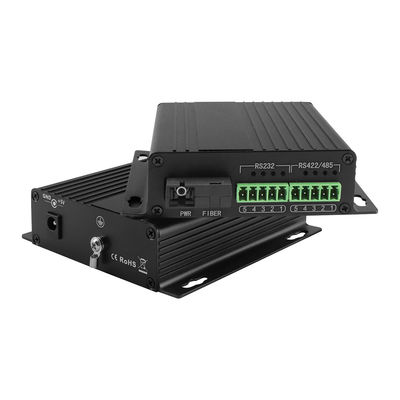 Serial Fiber Media Converter RS485 RS422 RS232 SC 20 km dla RTU HOST SCADA