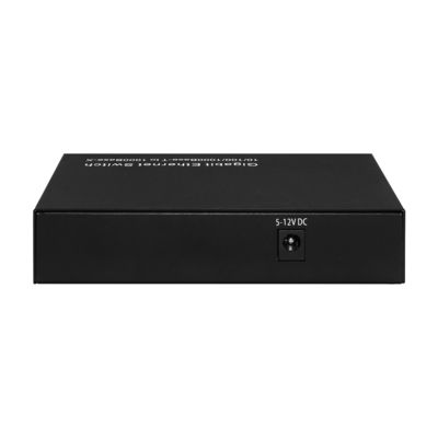 4-portowy gigabitowy komercyjny przełącznik Ethernet SFP światłowodowy niezarządzany DC5V