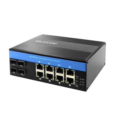 OLYCOM PoE Network Switch 8 Port 240W Budżet Przemysłowy Gigabit Ethernet CE FCC