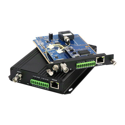 Konwerter światłowodowy wideo z Bidi RS485 RS422 Dane 10/100M Ethernet FC Port 40KM CE