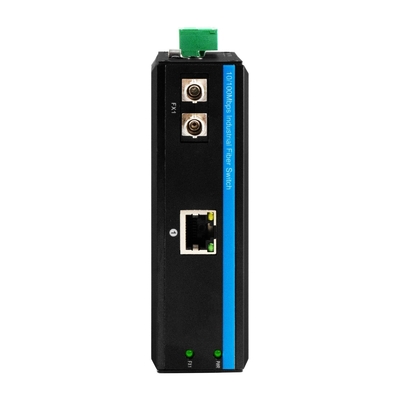 30W Przemysłowy Konwerter PoE Media 100M/1000M SFP Slot Niezarządzany Gigabit Ethernet