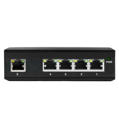 Zharmonizowany 5 port Gigabit Unmanaged Ethernet Switch Network Hub 120W PoE E-Mark Zweryfikowany