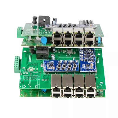 16 portów Gigabit Managed PoE Switch 802.3at Standard 8 Optical SFP Slots 240W Budget