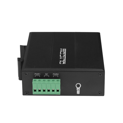 Mini przemysłowy 5-portowy kompaktowy przełącznik Ethernet Niezarządzany uchwyt 24 V Din ze znakiem E