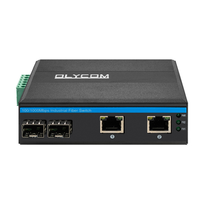 4-portowy niezarządzalny przełącznik PoE Gigabit Ethernet na szynę DIN 12V 24V