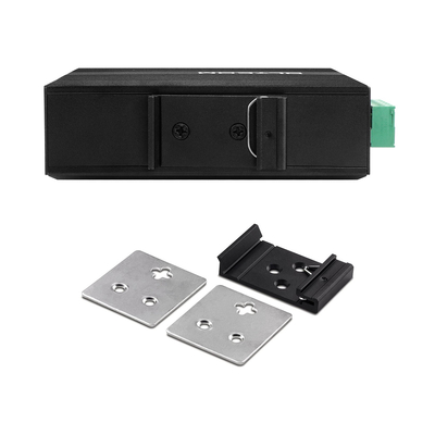 6 portów wytrzymały przełącznik Ethernet 100M/1000M Auto-sensing SFP Fiber Unmanaged 24V