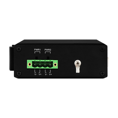 4 porty POE Zarządzane przełącznik sieciowy ERPS Ring 120W Budżet Gigabit oparty na DC48V Din Rail