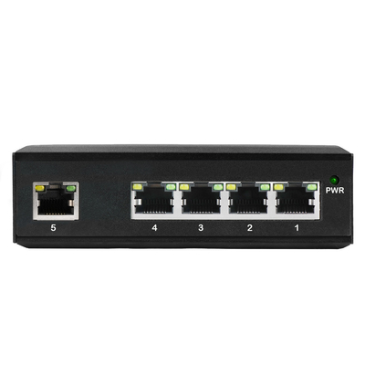 5 Port Rj45 Niezarządzany przełącznik Gigabit Ethernet Ip40 E-Mark Din-Rail Industrial
