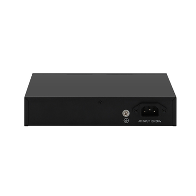 8 portów POE Gigabit Fiber Switch POE Watchdog z 4 portami SFP/RJ45 120W