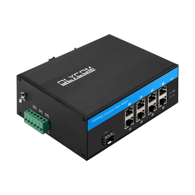 Przemysłowy niezarządzany Poe Switch 8 Port Gigabit Industrial Network niezarządzany 240W CE
