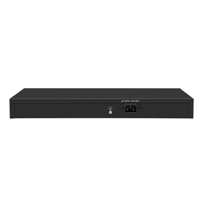 16 portów Gigabit Managed PoE Switch Commercial 1U Rack 300W z 2 SFP/RJ45 Uplink