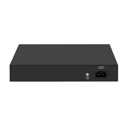8 portów PoE Vlan zarządzany przełącznik Gigabit Fiber Realtek Chip 120W Budżetowy wejście AC