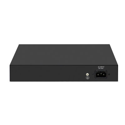 8 portów PoE VLAN Zarządzany przełącznik Gigabit Fiber Ethernet Realtek Chip 120W Budżetowy wejście AC