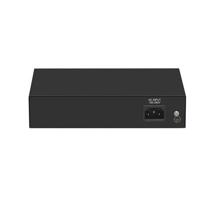 8 Port PoE Switch 10/100M Fast Ethernet VLAN 250-metrowa odległość PoE AC Input Unmanaged