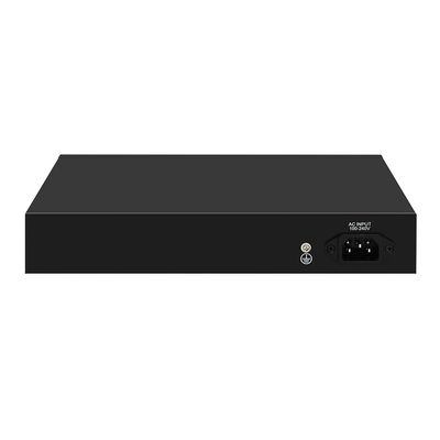 16 portów PoE Switch 10/100M Ethernet z 2 SFP/RJ45 Uplink dla kamer CCTV Budżet 300W