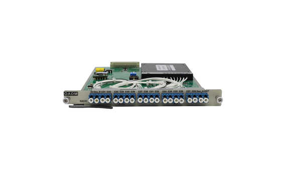 CWDM/DWDM System WDM konfigurowalny OADM Optyczna karta multipleksująca