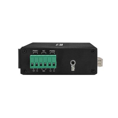 Mini Gigabit 2RJ45+SFP Poe Switch Optyczny zewnętrzny konwerter światłowodowy