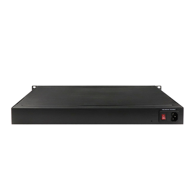 1U Rack 24 porty Gigabit L2 zarządzane Przemysłowa sieć POE przełącznik z 12 RJ45 + 12 SFP