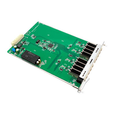 DWDM/CWDM Transmission 8*Sfp+ 10G OTU Transponder Card pasmo C 50GHz 96 fal