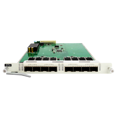 DWDM/CWDM Transmission 8*Sfp+ 10G OTU Transponder Card pasmo C 50GHz 96 fal