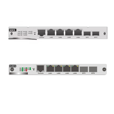 DWDM Karta usługi zarządzania siecią serii OM3800 Wsparcie logowania sieciowego 100M Włókno RJ45