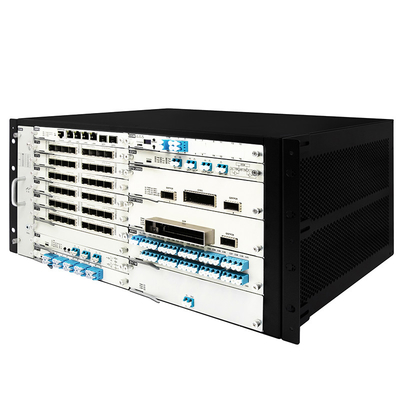 OTN DWDM 5U Podwozie 20 gniazd serwisowych dla 100G 200G 400G Transmission Dual Power Input