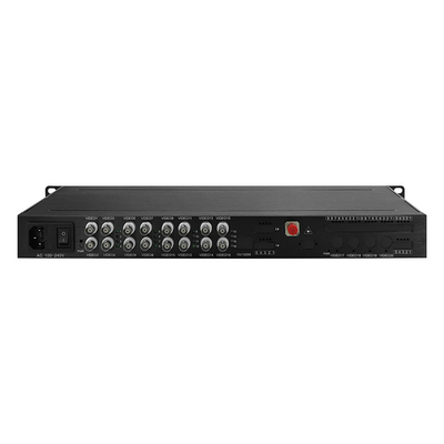 Analogiczny video optyczny konwerter jednowarunkowy multimodowy FC ST SC Port 1U Rack