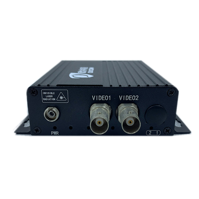 2 porty CCTV Analog Video Konwerter światłowodowy 720P DC5V FC/SC/ST