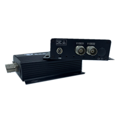 2 porty CCTV Analog Video Konwerter światłowodowy 720P DC5V FC/SC/ST
