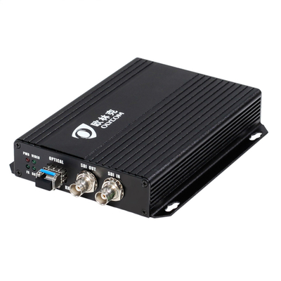 3G-SDI Video Optical Transmitter Receiver BNC Port Z 2 wyjściami SDI DC12V SFP Slot